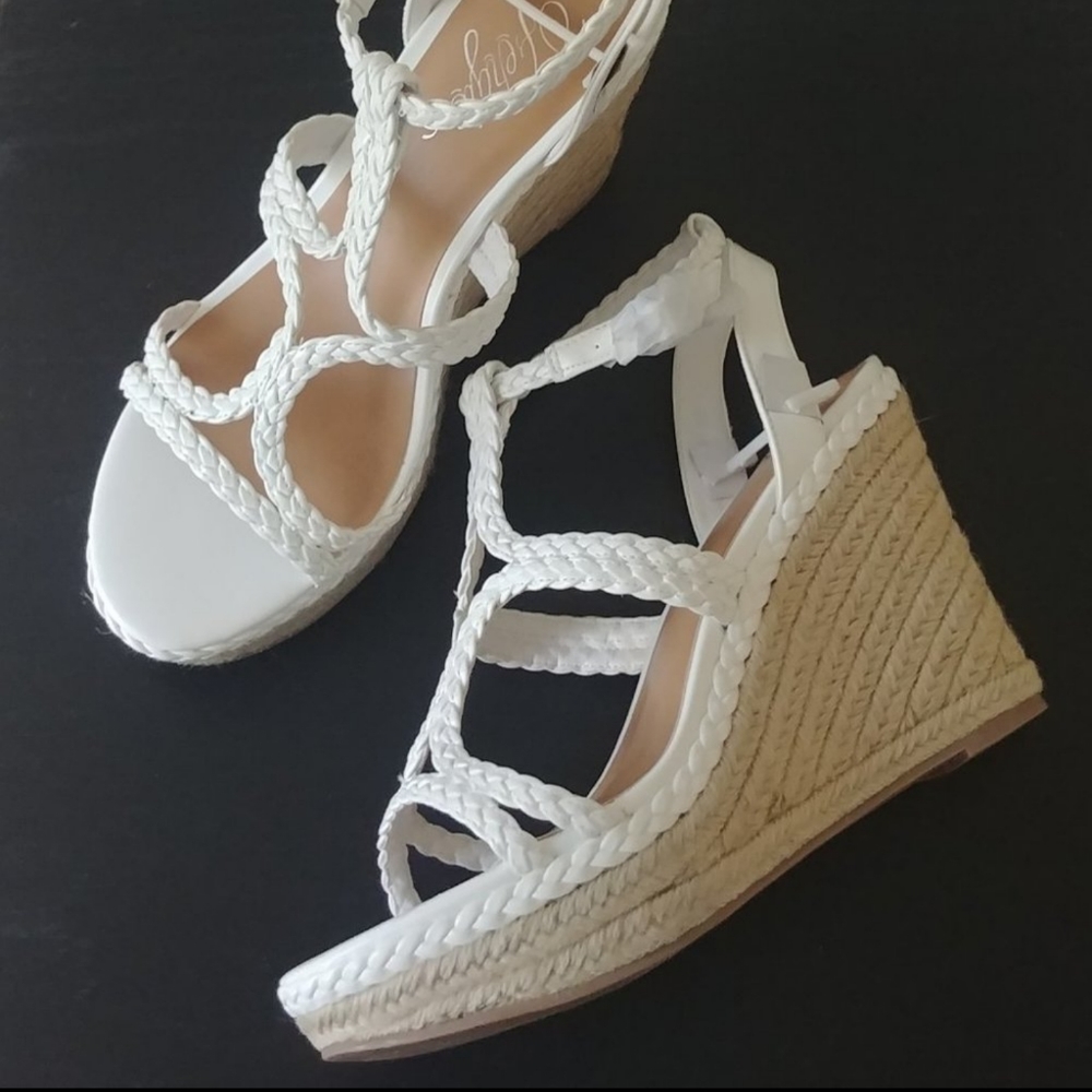 🌺 NEW Fergie Gayle Espadrille Wedge Sandal